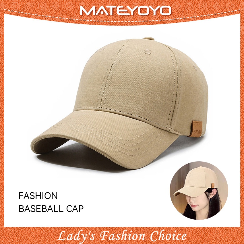 MATEYOYO ผู้ชายเบสบอลหมวก Unisex ฤดูร้อนกลางแจ้ง Breathable ปรับแฟชั่น Sun Protection Peaked หมวก