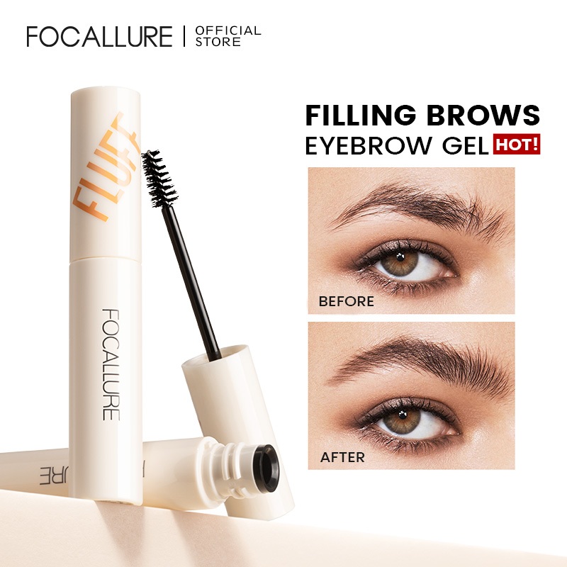 Focallure เจลเขียนคิ้ว กันน้ํา ไมโครเบลด ติดทนนาน แกะสลักยกคิ้ว จัดแต่งทรงคิ้ว สบู่แต่งหน้า คิ้ว เจล แปรงเขียนคิ้ว