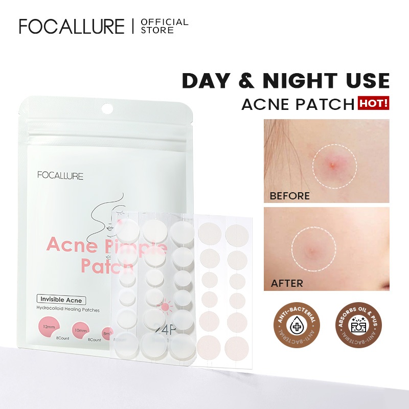 Focallure แผ่นดูดสิว แปะสิว แผ่นแปะสิว olive young แผ่นแปะสิว
