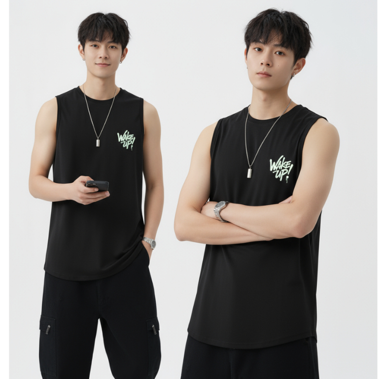 เสื้อเอ้อเชนชิผู้ชายสำหรับออกกำลังกาย ระบายเหงื่อดี และแห้งไว