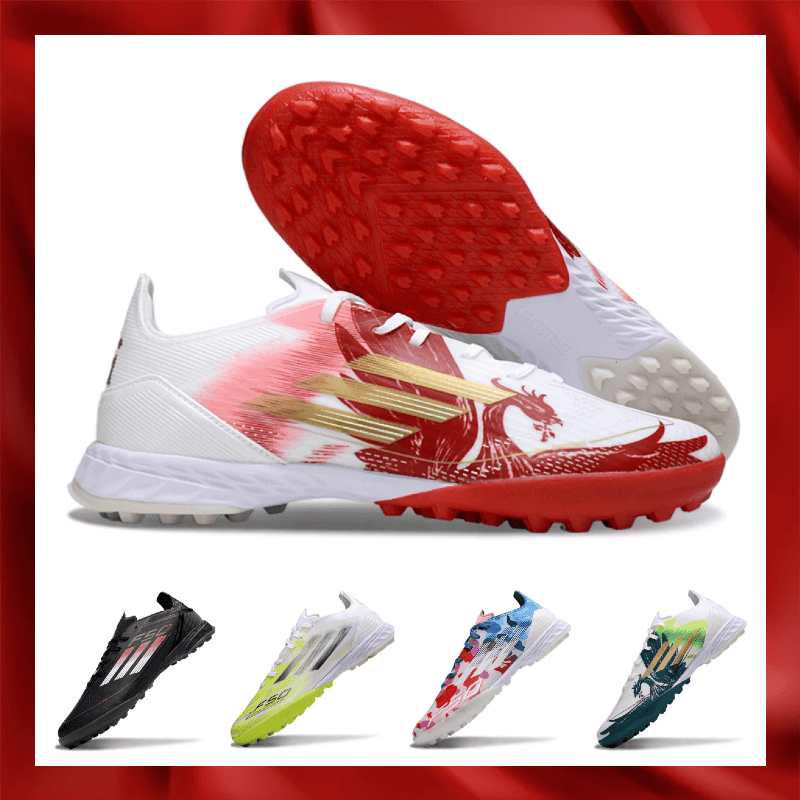 F50 PRO TF รองเท้าฟุตบอลผู้ชายน้ําหนักเบาพิเศษ 39-45