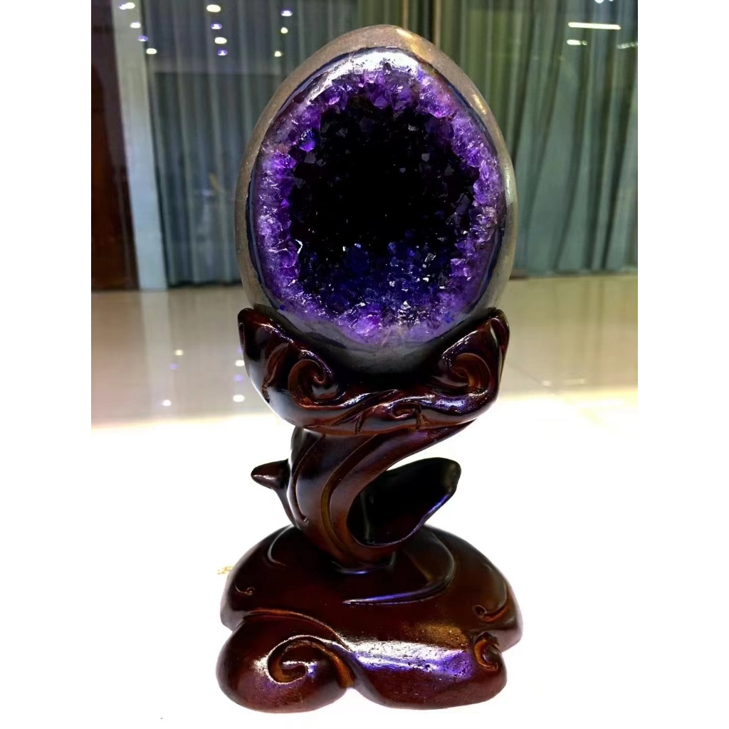 [Urguay Premium Dinosaur Eggs] ของสะสม 1.5กก. Urguay Premium Dinosaur Eggs การถ่ายภาพจริง!อนุภาคอวบ 