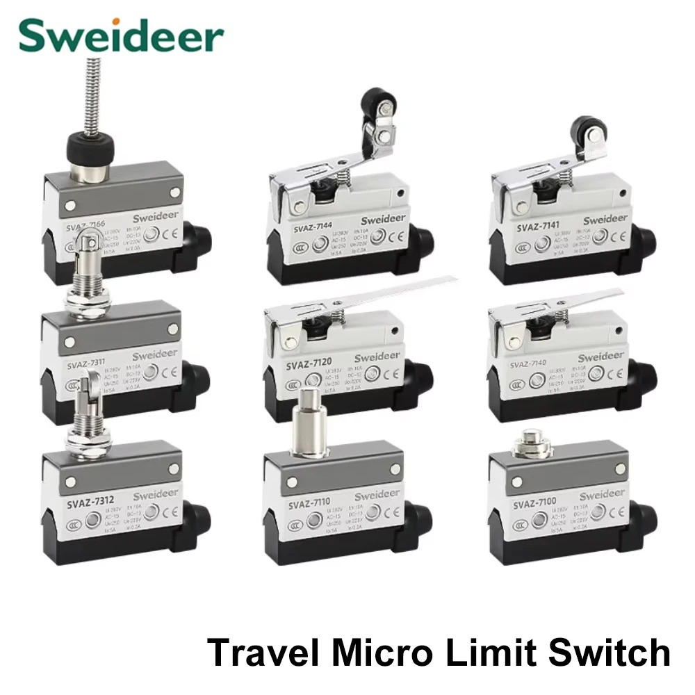 Micro Switch 10A 250V AZ กันน้ํา Micro Limit สวิทช์ขนาดเล็กแนวนอน Roller Lever AZ-7121 AZ-7312 AZ-73