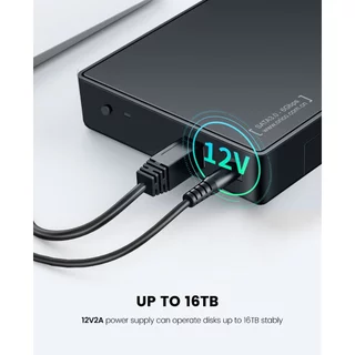 ORICO HDD Enclosure 3.5 นิ้ว SATA ฮาร์ดไดรฟ์ภายนอก USB 3.0 HDD กรณีเครื่องมือฟรีสําหรับ 3.5 "SATA HDD และ SSD(3588)