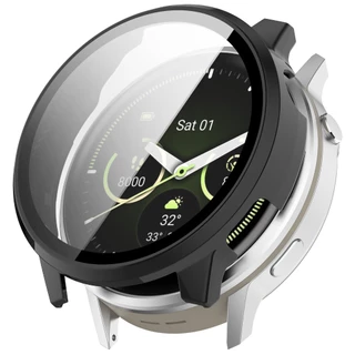 เคสพีซีแบบแข็งพร้อมฟิล์มกระจกนิรภัยปกป้องหน้าจอสําหรับ Garmin Venu 4 45 มม. 41 มม. / Venu 3 / Venu 3S