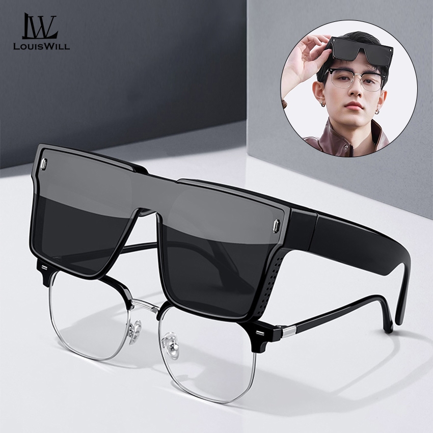 แว่นตากันแดดLouis Vuitton กรอบใหญ่เทคโนโลยีโพลาไรซ์ ดีไซน์แฟชั่นสำหรับฤดูร้อน