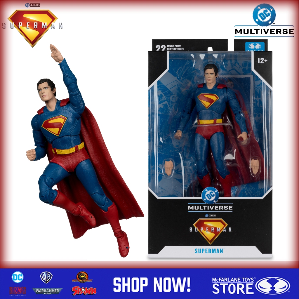 [มีในสต็อก] McFarlane Toys Superman (Superman Movie) DC Multiverse 7 นิ้ว Action Figure