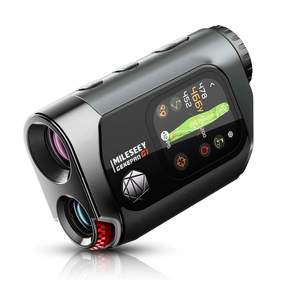 Mileseey GenePro G1 Touchscreen & GPS Rangefinder with Slope 1300 Yards, Laser Range Finder Golf wit