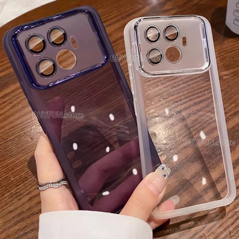 สําหรับ Xiaomi Mi 15T Pro 6.83 "5G mi15tpro mi15t mi15 T 14T 13T t15pro กรณีโปร่งใสฝาครอบโทรศัพท์กล้