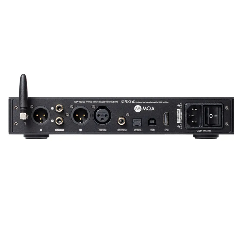 SMSL D400 Pro ถอดรหัสเสียง DAC AK4191 AK4499EX MQA-CD บลูทูธ XU316 DSD512 Optical Coaxial 32bit/768k