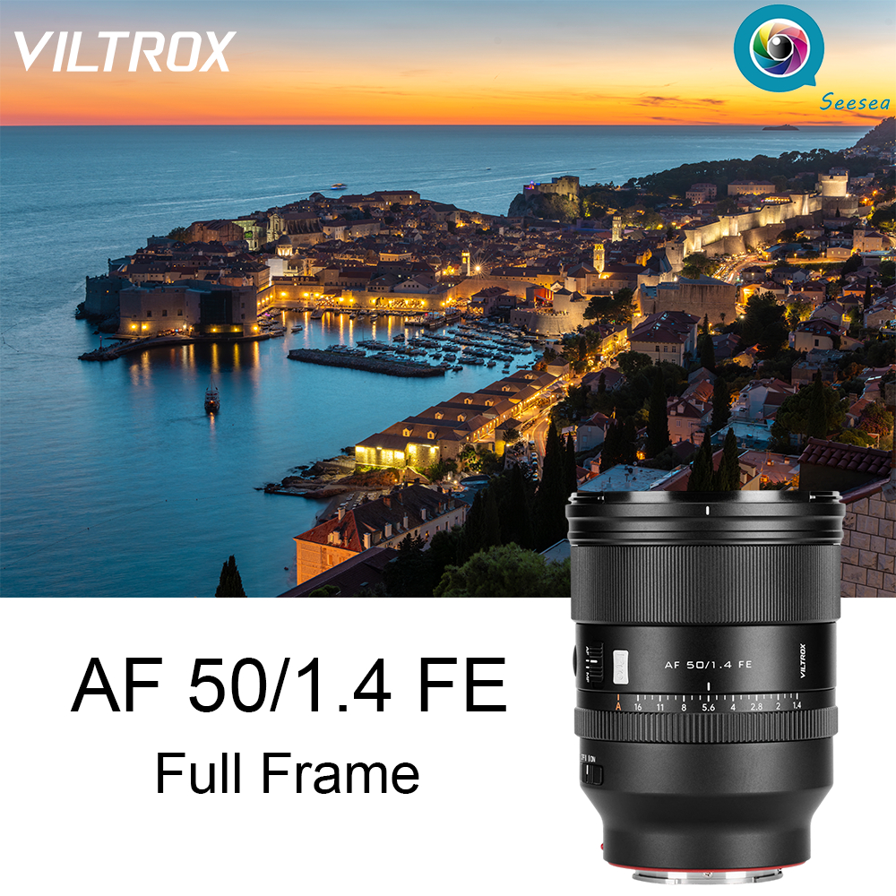 Viltrox 50 มม. f1.4 Pro เลนส์โฟกัสอัตโนมัติแบบเต็มเฟรมสําหรับ Sony E Mount 50mm f1.4