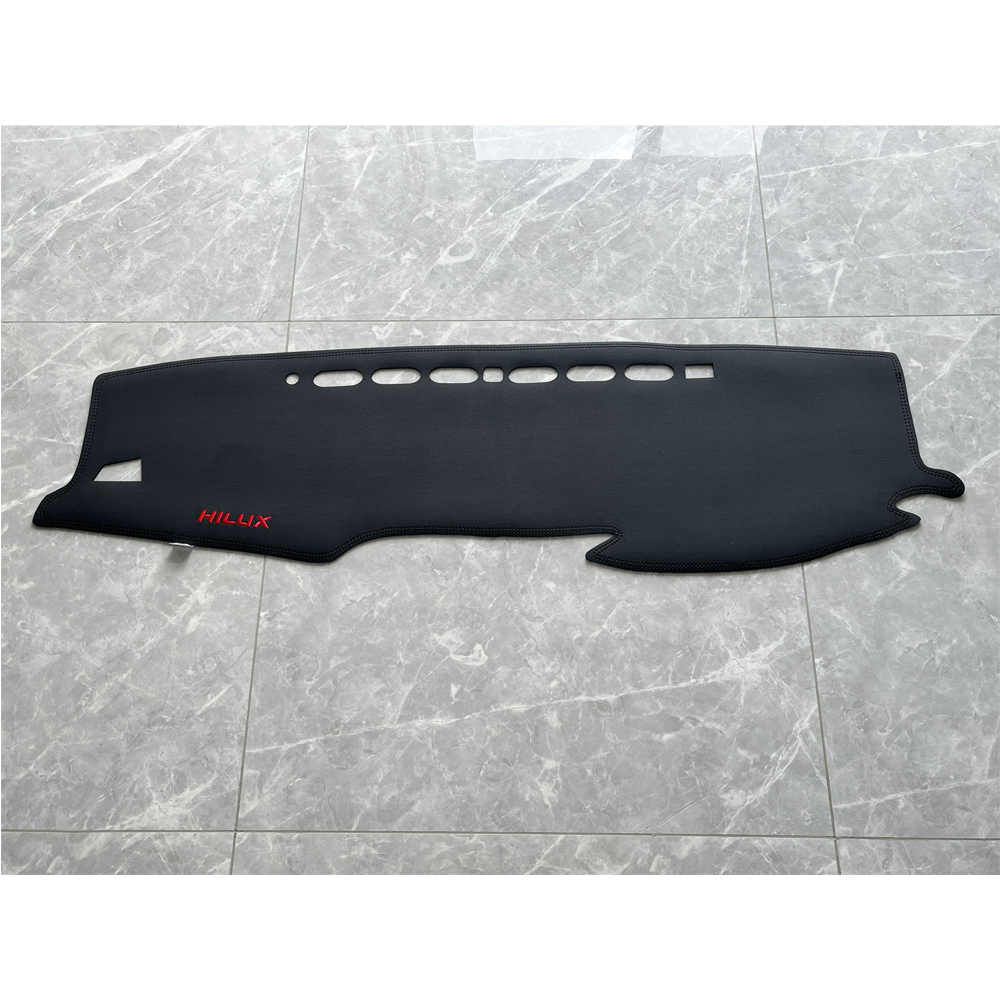 แผ่นรองแดชบอร์ด Toyota Hilux Revo 2016-2025 กันแดด คอนโซลหน้า กันลื่น ป้องกันรอย วัสดุหนังไมโครไฟเบอร์ - รูปที่ 5