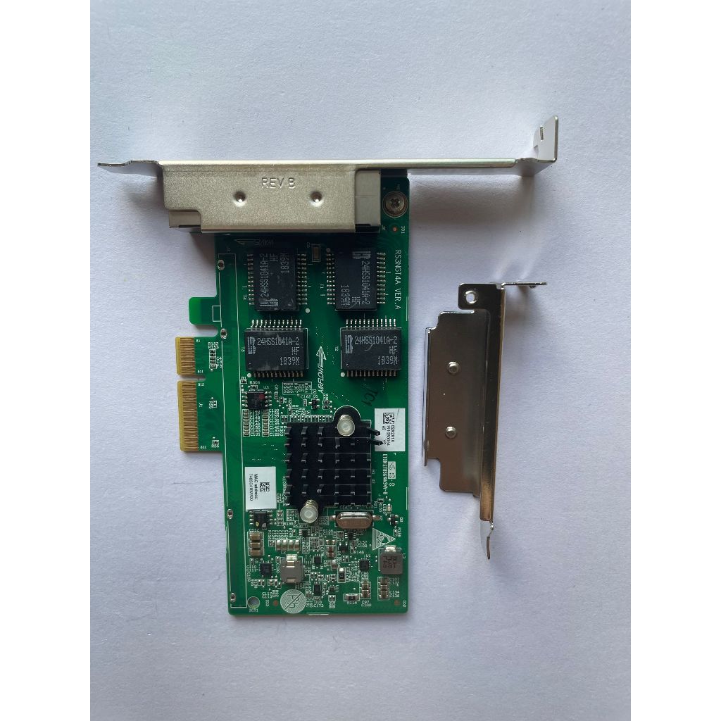[สต๊อกพร้อม] Intel i350T4V2 สไตล์เดียวกัน H3C ยี่ห้อสี่พอร์ต 1g การ์ดเครือข่าย Intel i350AM4 ชิปเซิร