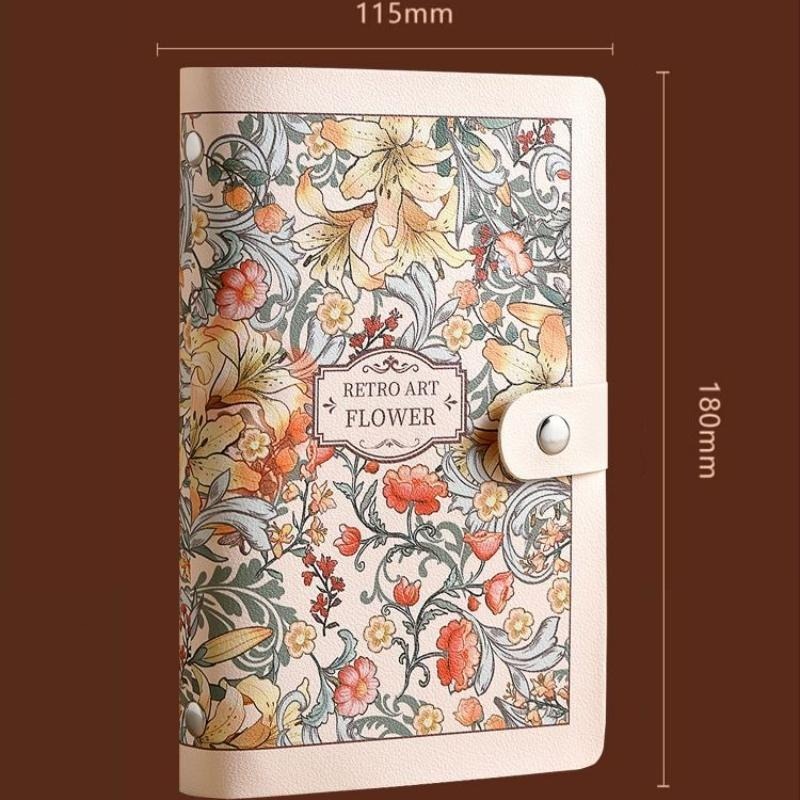 เงินสดเงินฝากหนังสือกระเป๋าสตางค์กระเป๋าสตางค์กระเป๋าสตางค์หนังสือสามารถเก็บเงินสดความจุขนาดใหญ่ RMB การจัดเก็บหนังสือ 50 หน้า