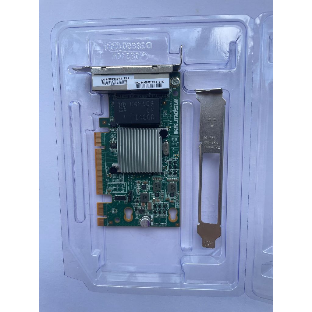 [สต๊อกพร้อม] Intel i350T4V2 รุ่นคลื่นสไตล์เดียวกันสี่พอร์ต 1G การ์ดเครือข่าย Intel i350AM4 ชิปเซิร์ฟ