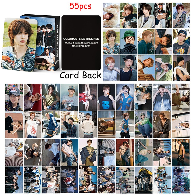 55 ชิ้น CORTIS อัลบั้ม Lomocard CORTIS Photocard MARTIN JAMES JUHOON SEONGHYEON KEONHO พวงกุญแจ Idol