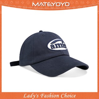 MATEYOYO หมวกเบสบอล unisex สำหรับฤดูร้อน ดีไซน์ปักลาย ระบายอ…