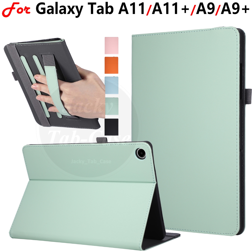 กรณีมือถือสําหรับ SAMSUNG Galaxy Tab A11 A11 + A9 A9 +, แฟชั่น Macaron PU หนังสําหรับ 8.7 "Wi-Fi SM-X133 LTE SM-X135 11 "SM-X230 SM-X236 X215 X216 X110 X