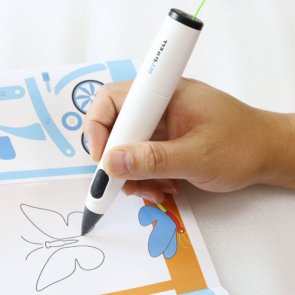 Myriwell RP300B 3D ปากกา PCL Filament 50M DIY 3D การพิมพ์ปากกาของขวัญของเล่นสร้างสรรค์สําหรับเด็กผู้ใหญ่วาด 3D เครื่องพิมพ์ปากกา - รูปที่ 3