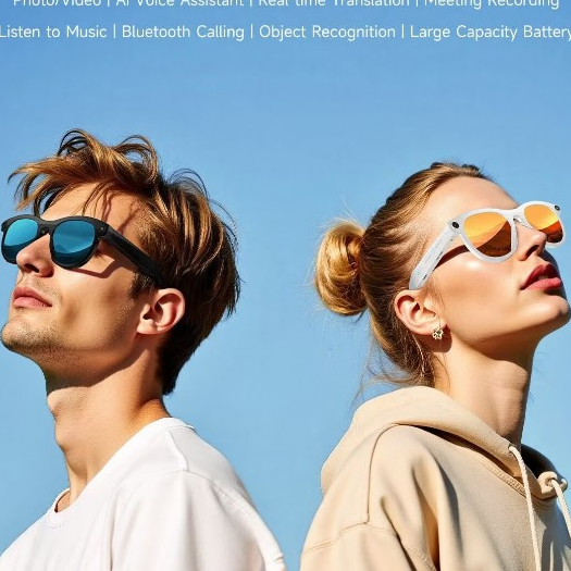 2025 M88 Wi-Fi ใหม่สมาร์ท Al กล้องแว่นตา BlueTooth แว่นตา HD Call แว่นตาสมาร์ทกันน้ํา Voice Assistan