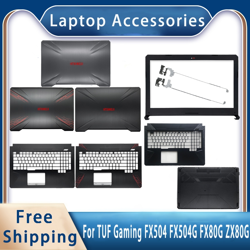 ใหม่สําหรับ Asus TUF Gaming FX504 FX504G FX80 ZX80G FZ80G; เปลี่ยนอุปกรณ์เสริมแล็ปท็อป Lcd ฝาหลังหรื
