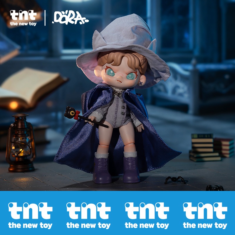 DORA Kitten Witch Action Figure BJD Birthday Gifts Action Toys ฟิกเกอร์ ของเล่น โมเดล ของขวัญ