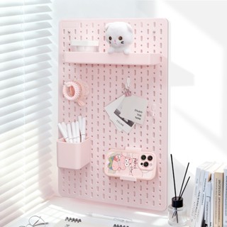 แผ่นวางของติดผนัง กระดานแขวนของ DIY pegboard