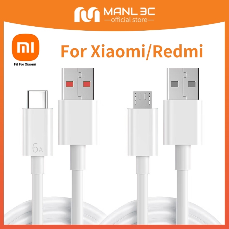 MANL 6A เหมาะสําหรับ XM USB-C Type-C Data Cable Fast สายชาร์จเหมาะสําหรับ Charger 33W 67W 120W Fast 