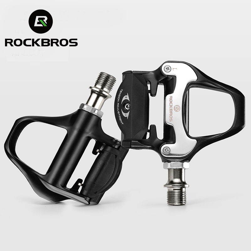 【TH Delivery】ROCKBROS แท่นเหยียบเหล็ก Shimano Spd-Sl Cleat 2 ปิดผนึกแบริ่ง Cr-Mo สําหรับจักรยาน