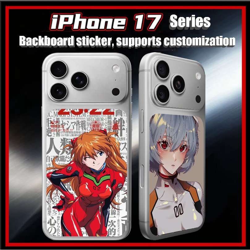 17ProMax สําหรับ iPhone 17 Pro Max ที่กําหนดเอง 3M อะนิเมะ Backboard สติกเกอร์