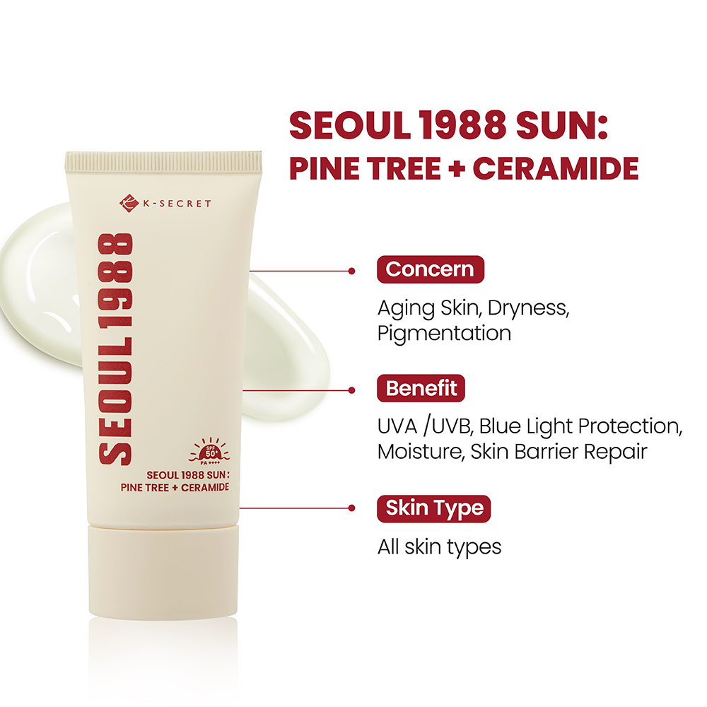 K-SECRET SEOUL 1988 1%视黄防晒神器SPF50