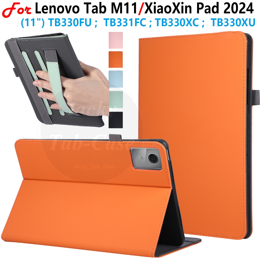สําหรับ Lenovo Tab M11 / XiaoXin Pad 2024 11 นิ้วมือถือ, แฟชั่น Macaron หนังสําหรับ Lenovo TB330FU T