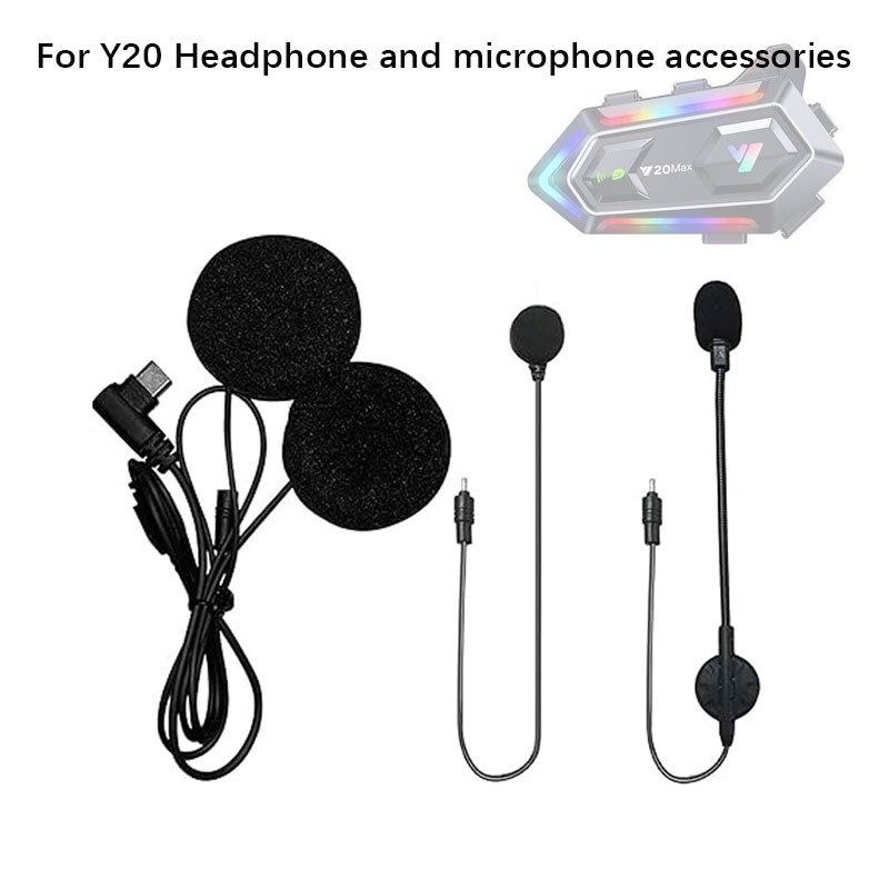 หมวกกันน็อคในตัว หูฟัง Y20max อุปกรณ์เสริมหูฟังบลูทูธ