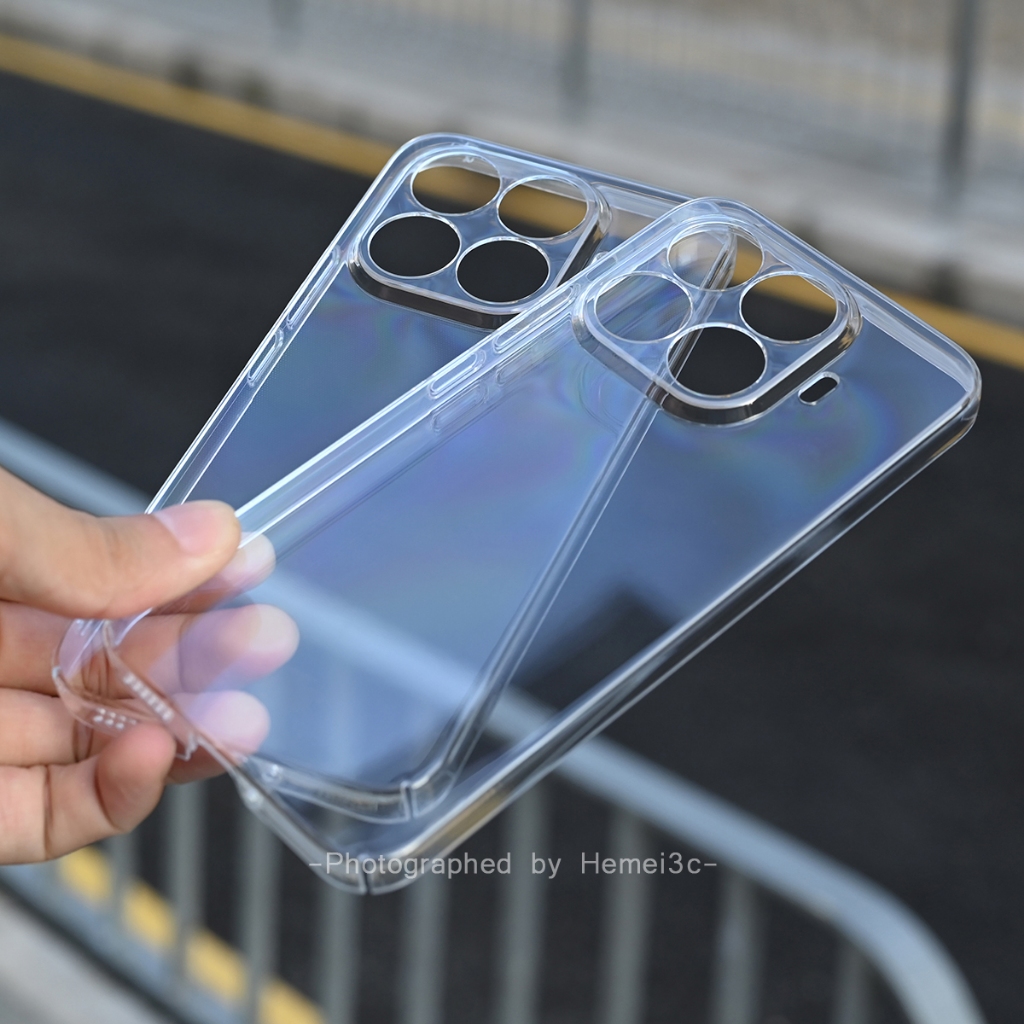 สําหรับ เสี่ยวหมี่ Xiaomi 15T / 15T Pro มือโปร ปลอกไม่มีสีเหลืองโปร่งใสบางเฉียบฮาร์ดพีซีเคสโทรศัพท์ปก