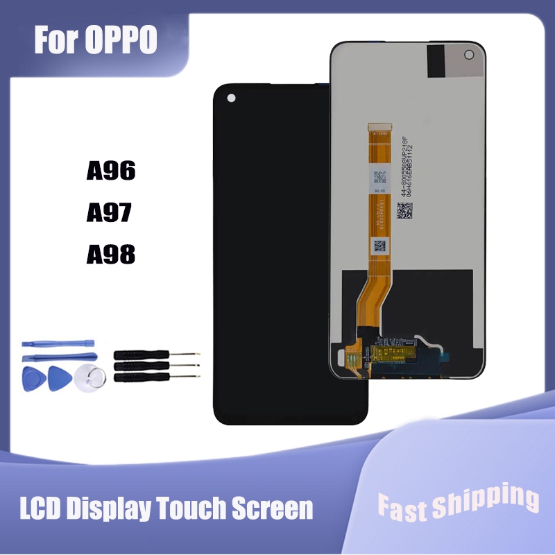 สําหรับ OPPO A96 A97 A98 จอแสดงผล LCD Touch Screen Digitizer Assembly Replacement Parts