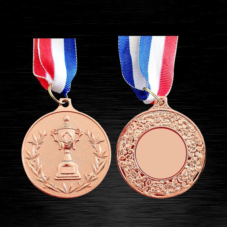 1ชิ้นฟรีการปรับแต่งใหม่5.2เซนติเมตรแหวนหญ้าถ้วยรางวัลเหรียญโรงเรียนเกมกีฬาการแข่งขันรางวัล - รูปที่ 3