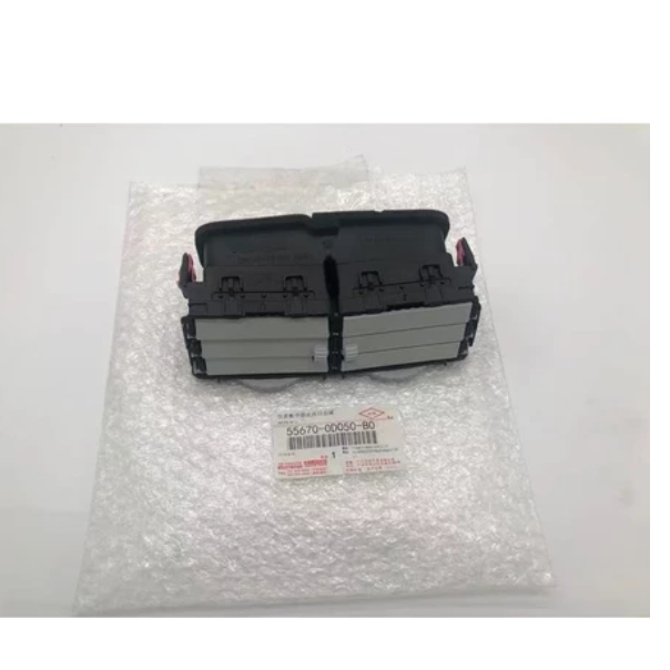 เหมาะสําหรับ Toyota Vios 2008-2013 Yaris เครื่องปรับอากาศ Air Outlet Instrument Workbench ซ้าย, กลาง, และขวาเครื่องปรับอากาศ