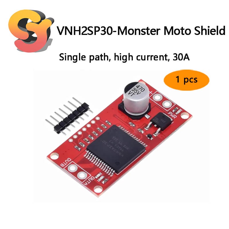 1 PC VNH2SP30-Monster Moto Shield Stepper Motor Driver Module Single Circuit High Current 30A