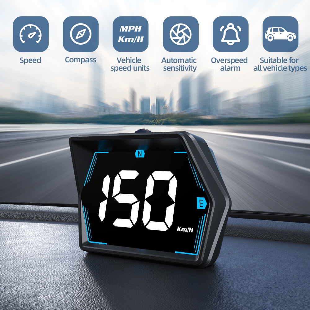 Joysync G20 GPS Speedometer – ความเร็วแบบเรียลไทม์ เข็มทิศ และผ่านความเร็วเกิน 3 ระดับ