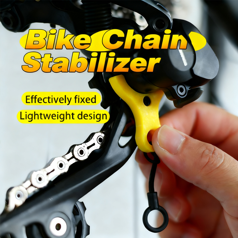 Walosphy จักรยานพกพาได้ Chain Stabilizer สำหรับกระเป๋าเก็บข้างหลังจักรยาน และเครื่องมือซ่อมบำรุงจักรยาน