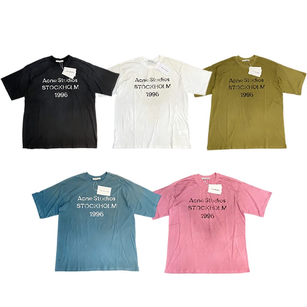 Retro 1996 Number Thin Short-Sleeved Loose Casual T-Shirt