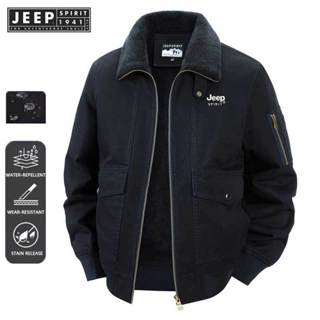 แจ็คเก็ตเบสบอล JEES SPIRIT 1941 ESTD ทำจากผ้าฝ้ายแท้ เหมาะสำ…