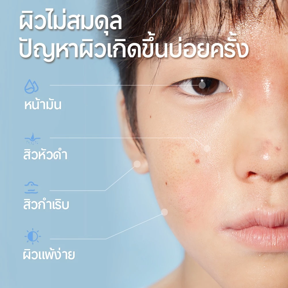 (2 สูตร 1 กล่อง 5 แผ่น) Hi!papa Facial Mask มาส์กหน้าเด็ก น่ารัก อ่อนโยน | มาส์กหน้าเด็ก 2 สูตร ชุ่มชื้น & ฟื้นฟู & ปลอบประโลม & ช่วยลดสิว thumbnail 8