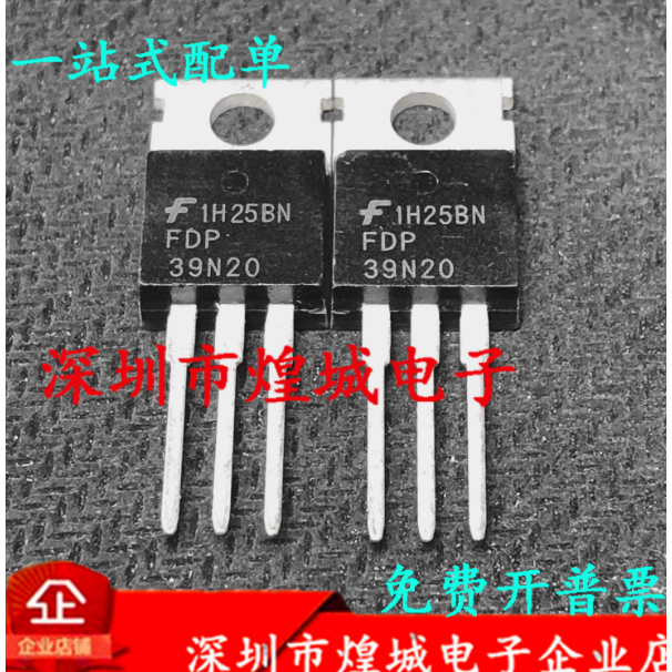 1-5 ชิ้น moss หลอด FDP39N20 FDP22N50 HY1606P FDP047N08 FDP24N40 FDP75N08A