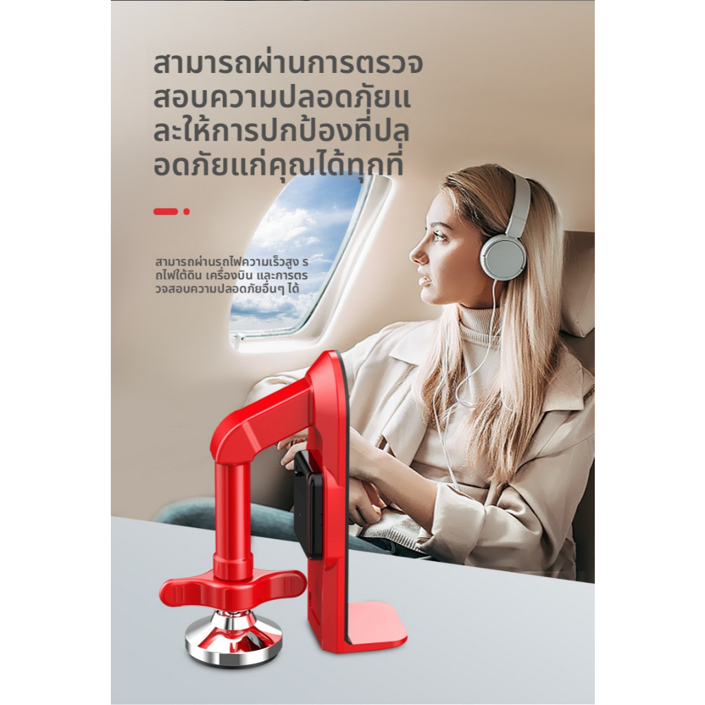 อุปกรณ์ล็อคประตูแบบพกพา 🚨 สำหรับนักเดินทางและที่พัก - ป้องกันการบุกรุก 100% ติดตั้งใน 3 วินาที｜แข็งแรงทนทาน ใช้งานในโรงแรม/Airbnb/บ้าน - รูปที่ 3