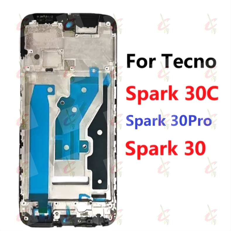กรอบหน้าจอ LCD(กรอบจอ) สําหรับ Tecno Spark 30C 30 Pro 4G 5G KL5 KL6 KL7 KL8