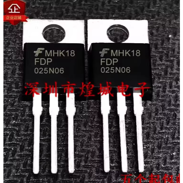 1-5 ชิ้น moss หลอด FDP025N06 FDP61N20 FDP047N10 FDP12N60NZ FDP8440 FDP8870 FDP150N10 FDP023N08BH FDP