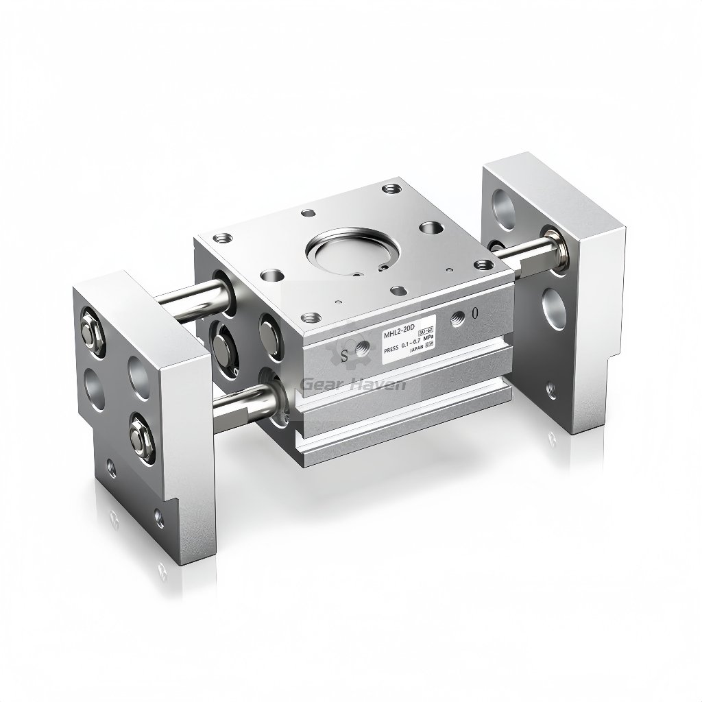 Smc กระบอกปิดนิ้วมือ แบบขนาน MHL2-10D 16D 20D25D32D40D D1 D2