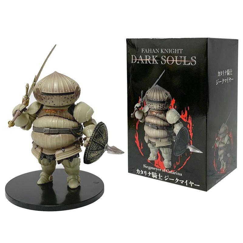 12 ซม.Dark Souls 3 เกมรูป Siegward of Catarina Warrior รุ่น Q PVC Action Figures ตุ๊กตาของเล่นตกแต่งของขวัญวันเกิด