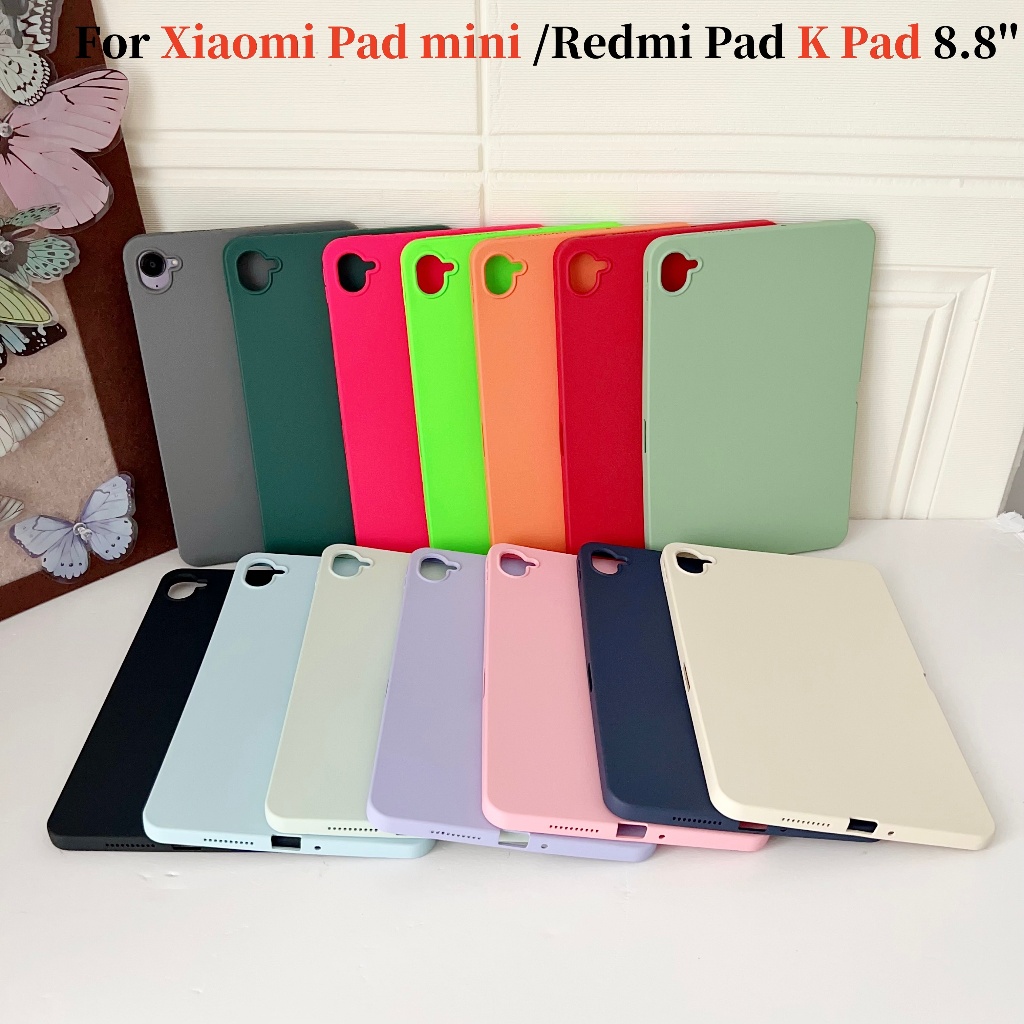 สําหรับ Xiaomi Pad Mini 8.8 นิ้ว 2025 คุณภาพสูง TPU กันกระแทก Redmi K Pad KPAD 8.8 "แฟชั่นผิวแท็บเล็ตป้องกันกรณี